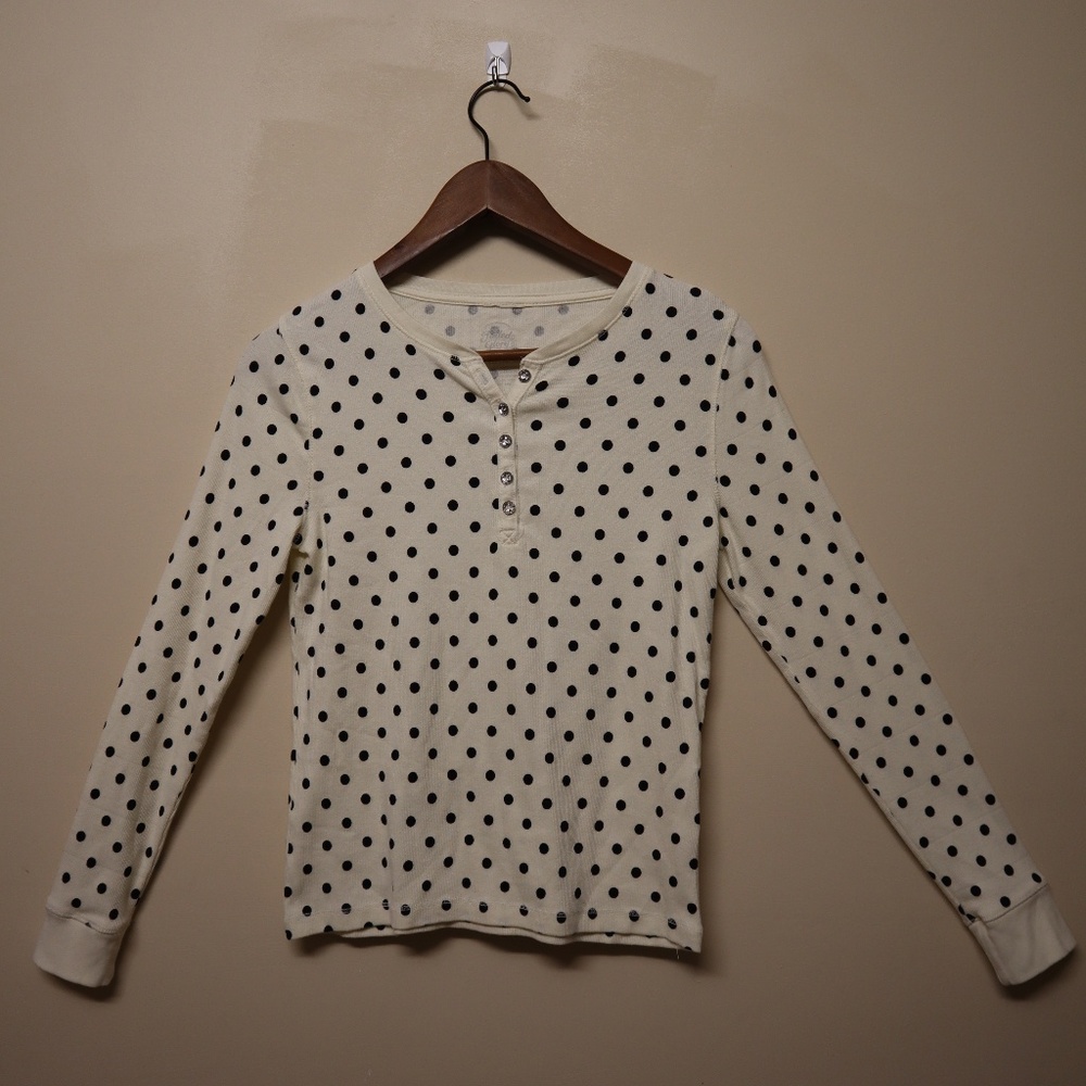 Black and White Polka-dot Tee